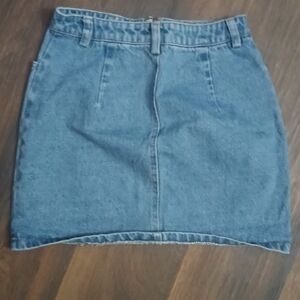 Magnolia Denim Mini Skirt - Blue